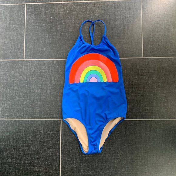 crewcuts One-Piece Rainbow Graphic Swimsuit - Picture 8 of 13